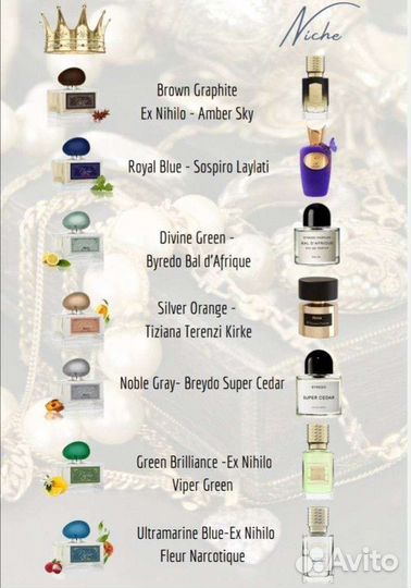 Духи женские essens и мужские