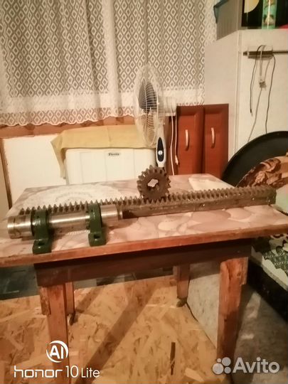 Рейка зубчетая для речного дровокола