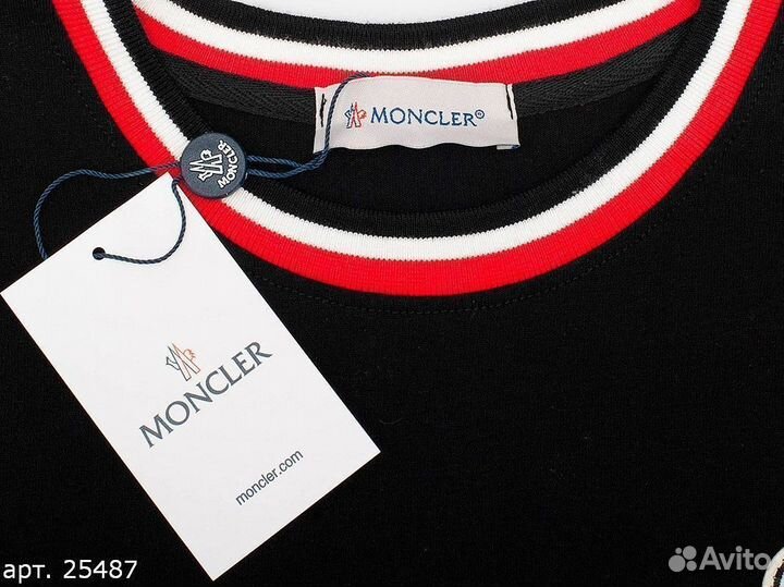 Футболка Moncler Чёрная