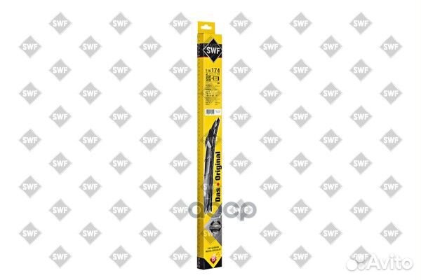 Щетка стеклоочистителя гибридная 400мм 116174 Swf