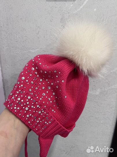Шапка демисезонная для девочки