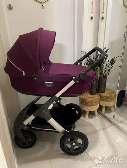 Коляска Stokke trailz Pirple 3в1