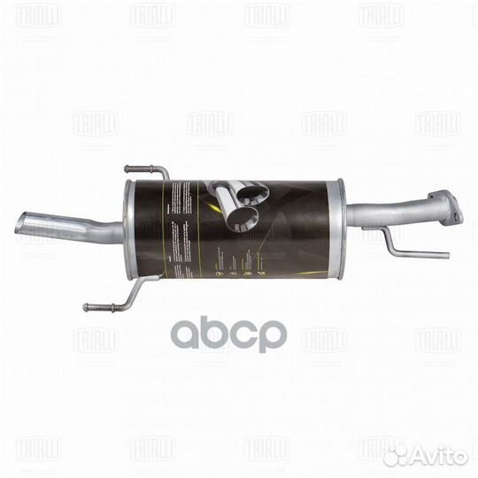 Глушитель для а/м Opel Astra G (98) 1.4i/1.6i