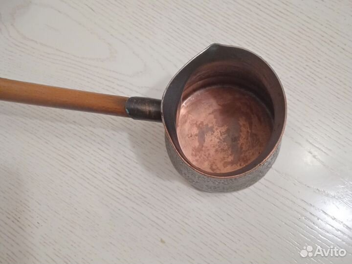 Турка для кофе медная