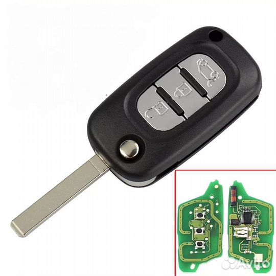 Ключ зажигания Mercedes Smart Fortwo Forfour 453