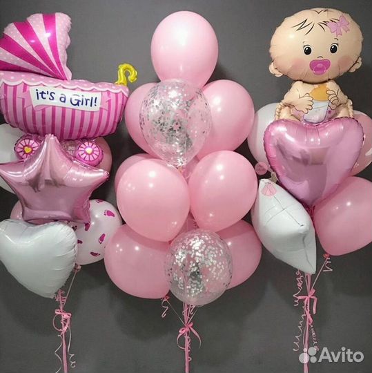 Воздушные и гелиевые шары Доставка 24/7 Казань