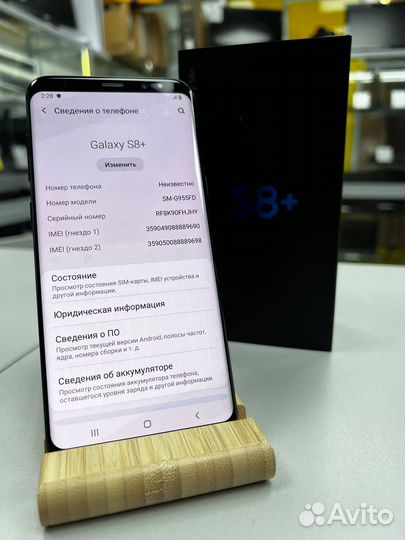 Samsung Galaxy S8+, 4/64 ГБ