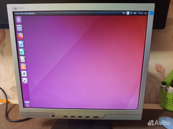 Монитор + Неттоп intel atom 330 Nvidia ion 3GB SSD