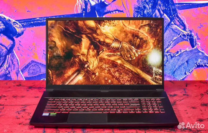 Игровой ноутбук MSI / Core i7 / GTX 1650 / SSD 512