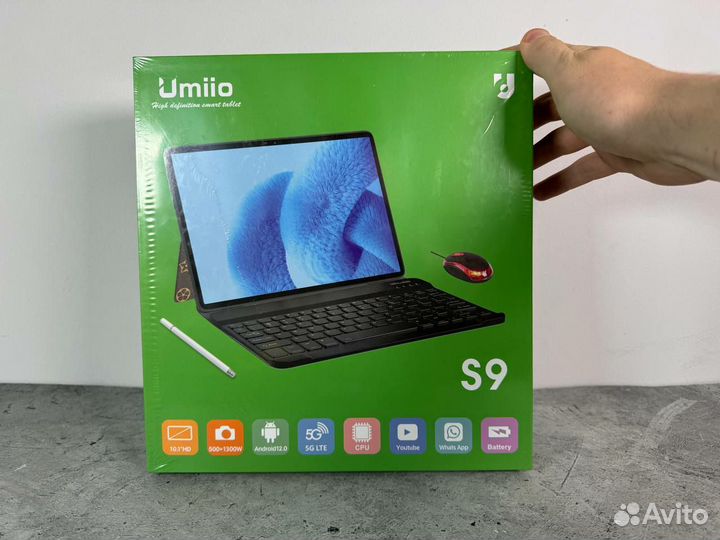 Планшет мини пк umiio s9 новый