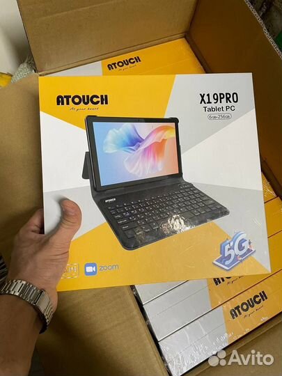 Планшет с клавиатурой Atouch X19PRO 6/256