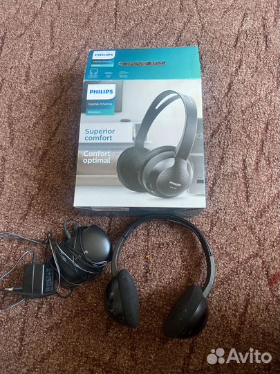 Беспроводные наушники philips