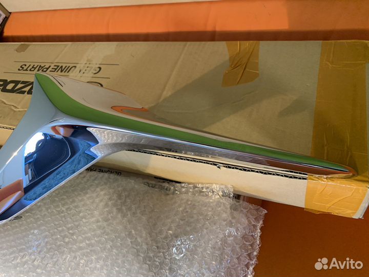 Хром молдинг левый решетки радиатора mazda cx-5 KF