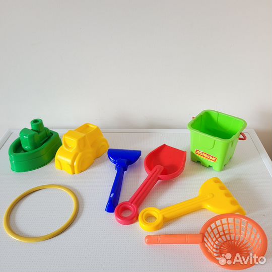 Игрушки для песочницы пакетом