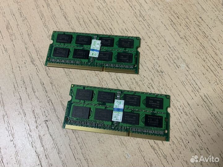 Оперативная память DDR3 8gb Sodimm Гарантия