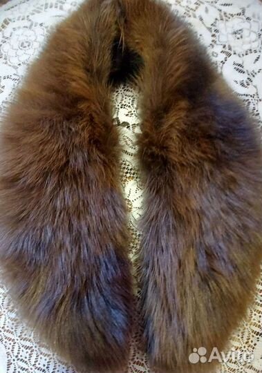 Съемный меховой воротник