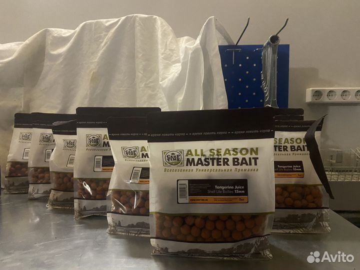 Бойлы Master Baits Карп Тайм