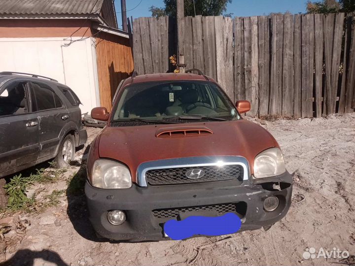 Запчасти б/у Hyundai Santa Fe 1 2.0 4WD D4EA