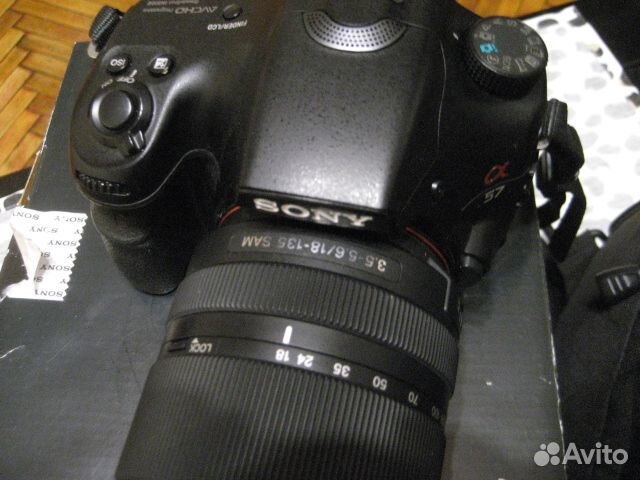 Фотоаппарат sony alpha SLT-A57M 18-135 SAM