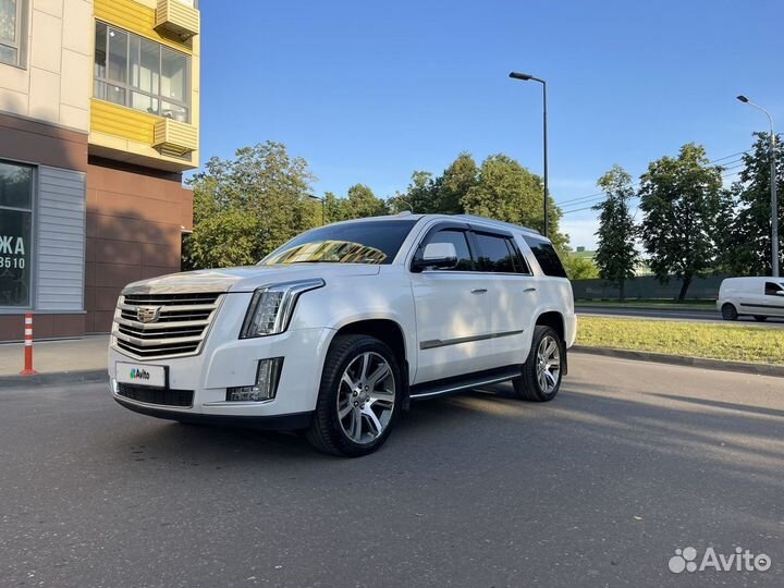 Cadillac Escalade AT, 2016, 136 000 км