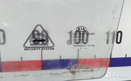 Стекло двери передней левой KIA CEE'D 1 (6OK51EO02)