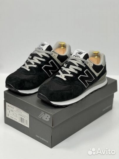 Кроссовки New balance 574 черный цвет