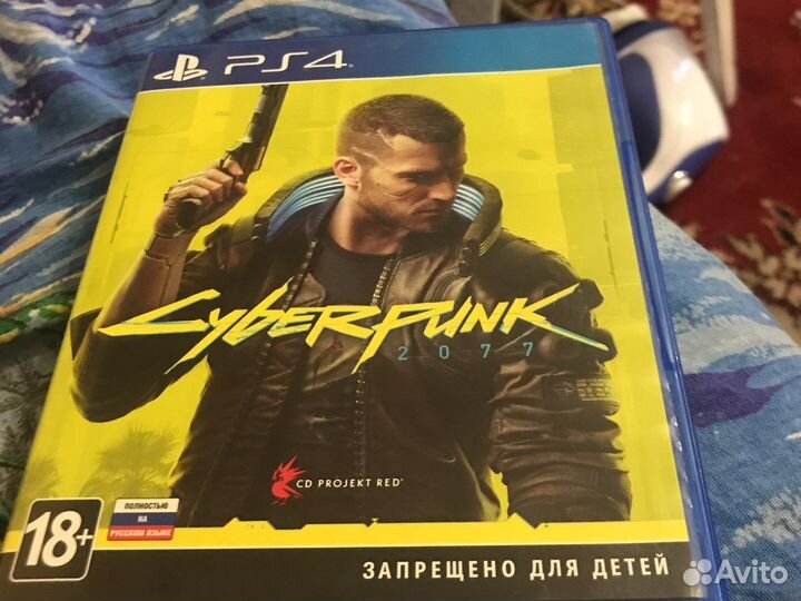 Игра для приставки PS4 киберпанк 2077