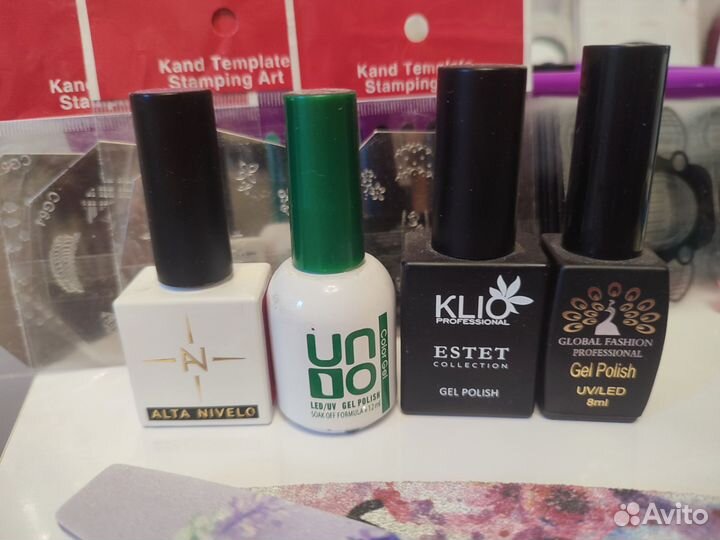 Для наращивания ногтей, гель-лак,гель-лак пакетом