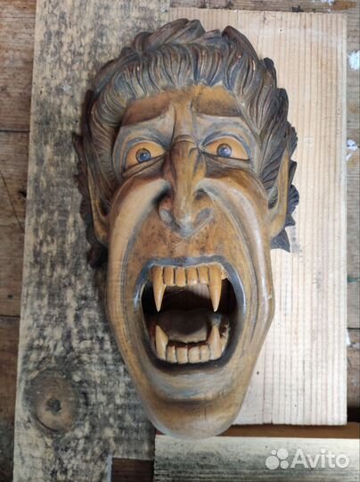 Деревянные авторские маски
