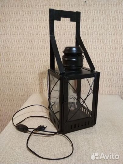 Светильники винтажные из старинных фонарей