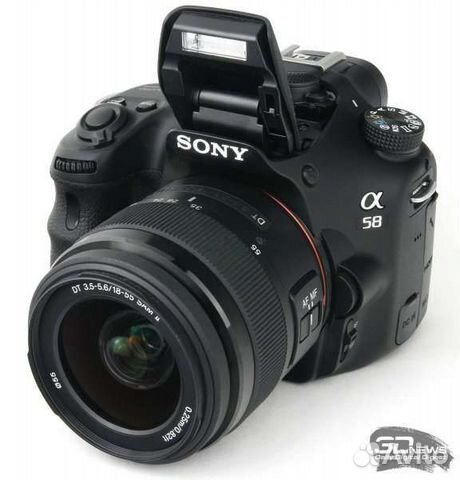 Зеркальный фотоаппарат sony