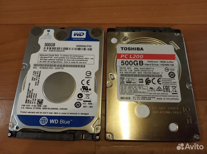 Жёсткий диск HDD 2.5