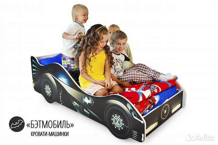 Кровать-машина Бельмарко «Бэтмобиль»