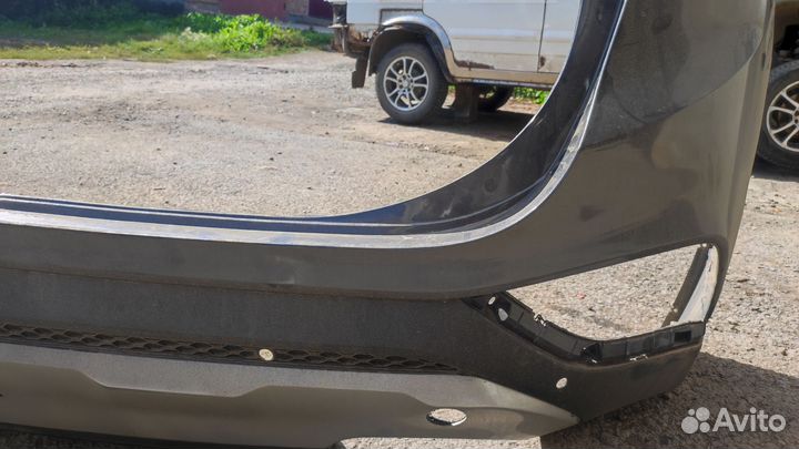 Задний бампер hyundai sonata fe