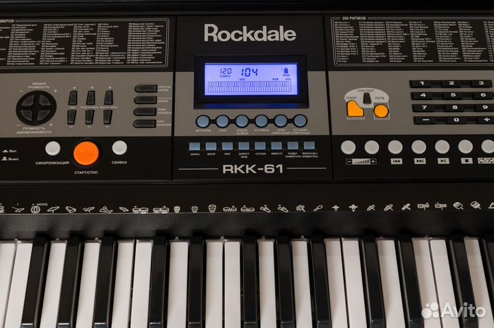 Синтезатор rockdale RKK-61