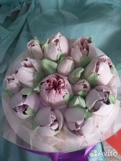 Зефирные тюльпаны