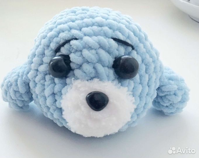Вязаный тюлень крючком
