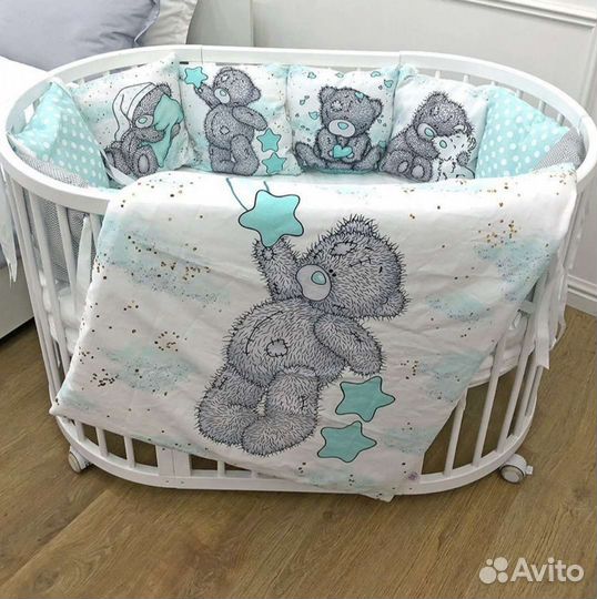 Комплект бортиков в детскую кроватку