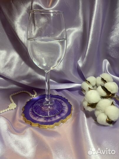 Подстаканники из эпоксидной смолы