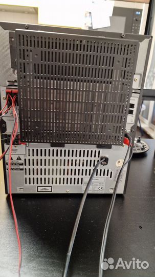 Музыкальный центр kenwood rxd-303 + 4 колонки