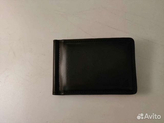Зажим для денег натуральная кожа