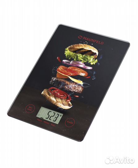 Кухонные весы maunfeld в подарочной упаковке
