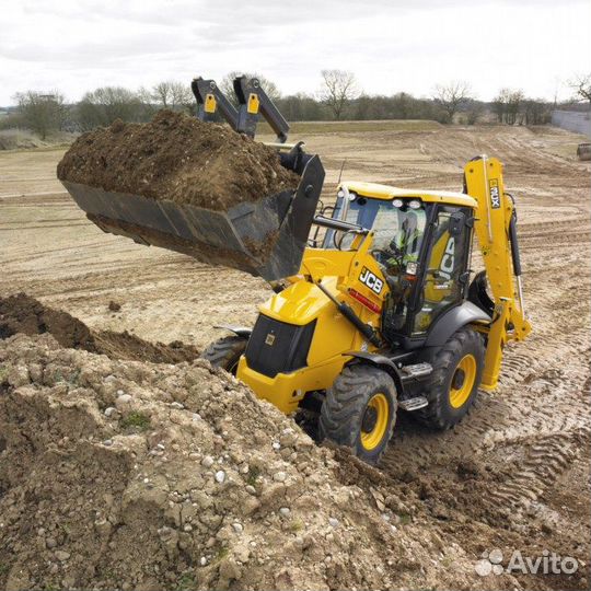 Аренда экскаватора-погрузчика jcb 3 super