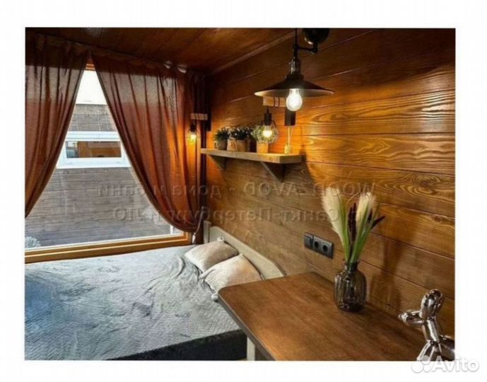 Дом Лофт доставкой 6х4,5. Артикул 123-463/LI143