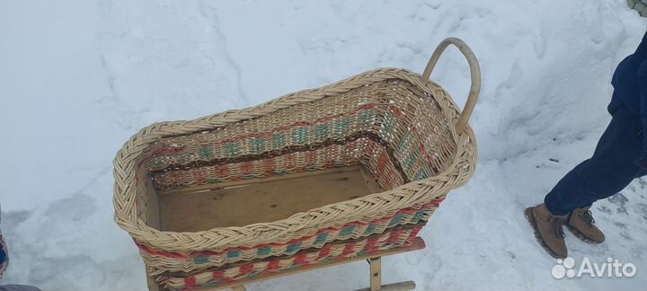 Детские зимние санки