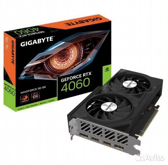 Видеокарта gigabyte geforce rtx 4060 8gb