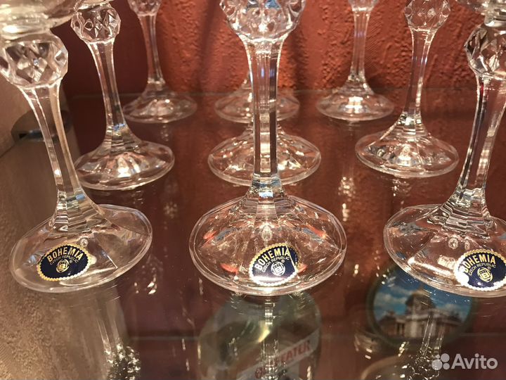 Набор бокалов Claudia Bohemia Crystal новый
