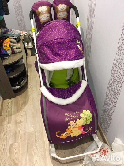 Коляска санки