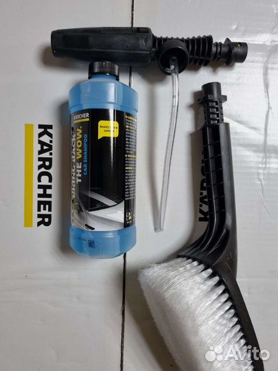 Керхер пеногенератор и щетка