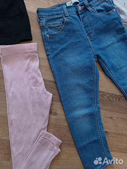 Вещи пакетом для девочки, + платье 2 фото